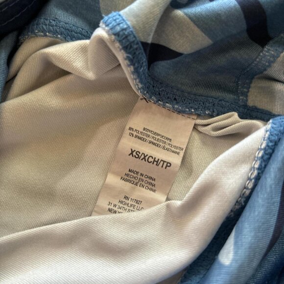 Reebok Women’s Leggings Camo Blue - Picture 3 of 3